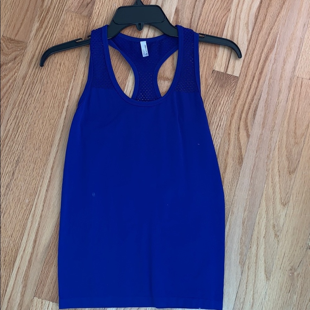 Sport blue tank top